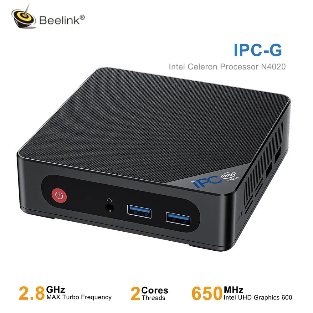 Beelink IPC-G Ҹ ̴ PC,   N4020, DDR4 4G, 8G SSD, 65G, 128G,  5, BT5.1, 4k HDMI, DP, 繫 ǻ ӿ ̴ PC